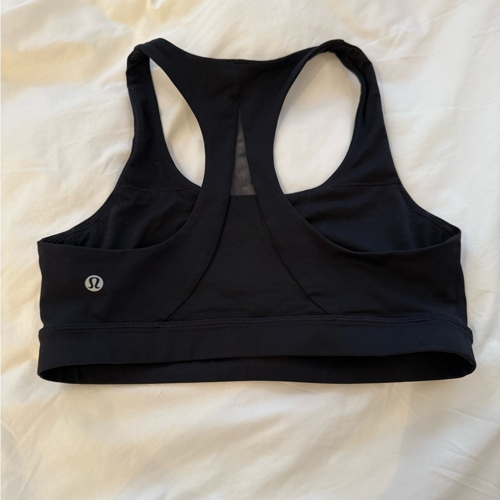 Lululemon Athletica Black Sports Bra Racerback Performance